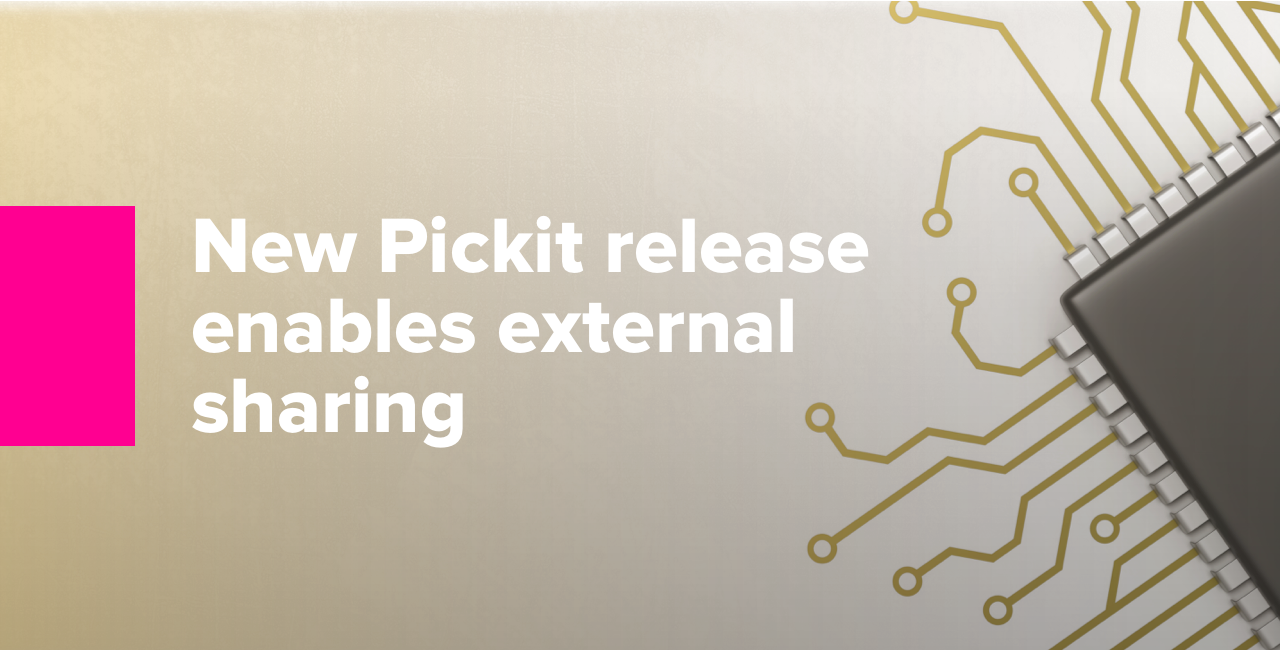 New Pickit release enables external sharing 3