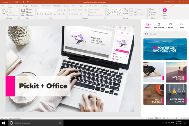 Pickit + PowerPoint_Public Images